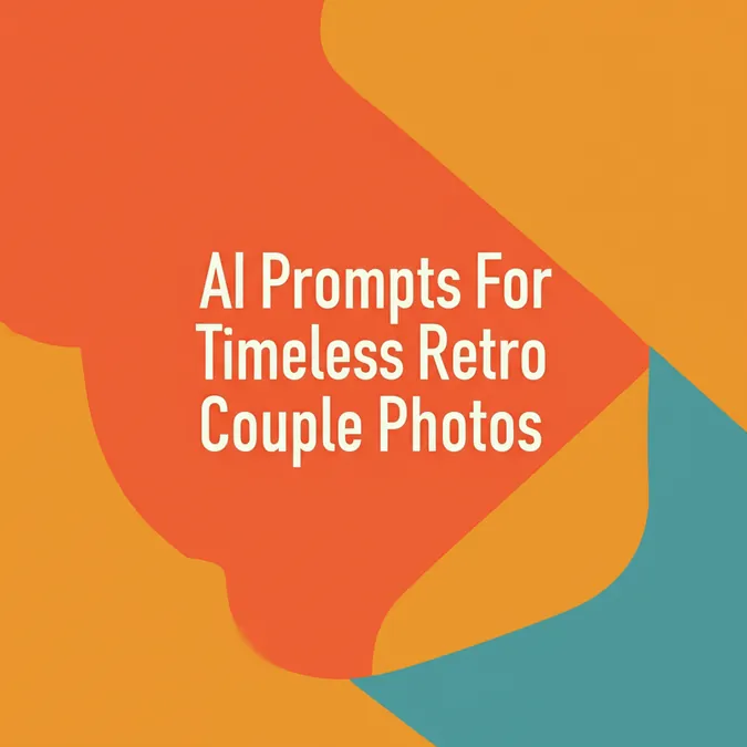 AI Prompts For Timeless Retro Couple Photos