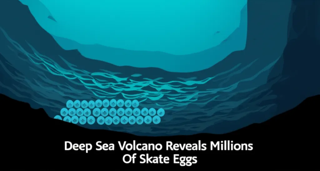Deep Sea Volcano Reveals Millions Of Skate Eggs