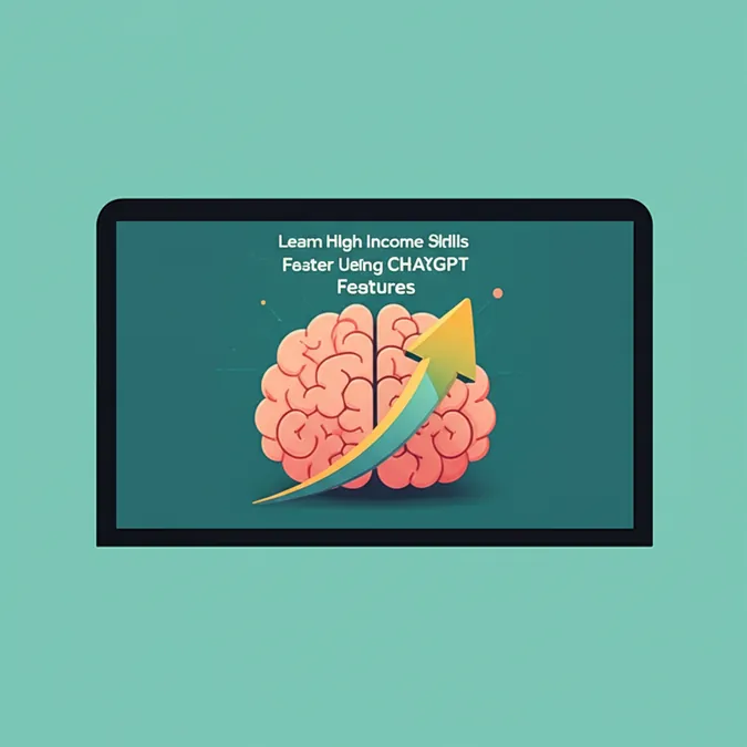 Learn High Income Skills Faster Using ChatGPT Features