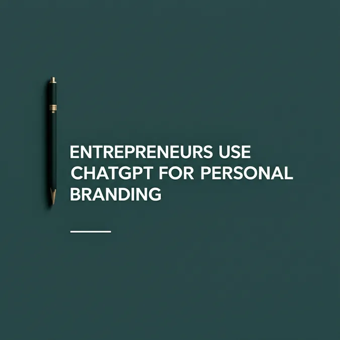 Entrepreneurs Use ChatGPT For Personal Branding