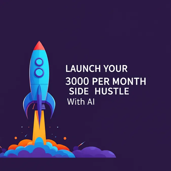 Launch Your 3000 Per Month Side Hustle With AI
