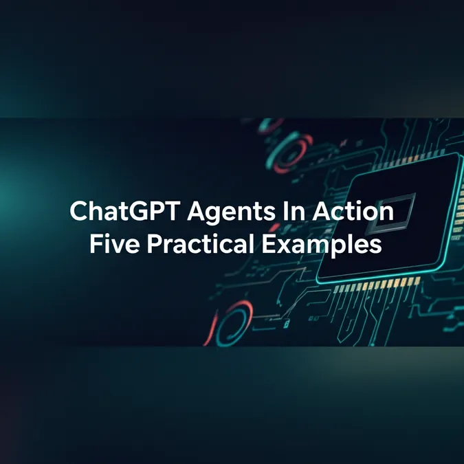 ChatGPT Agents In Action Five Practical Examples