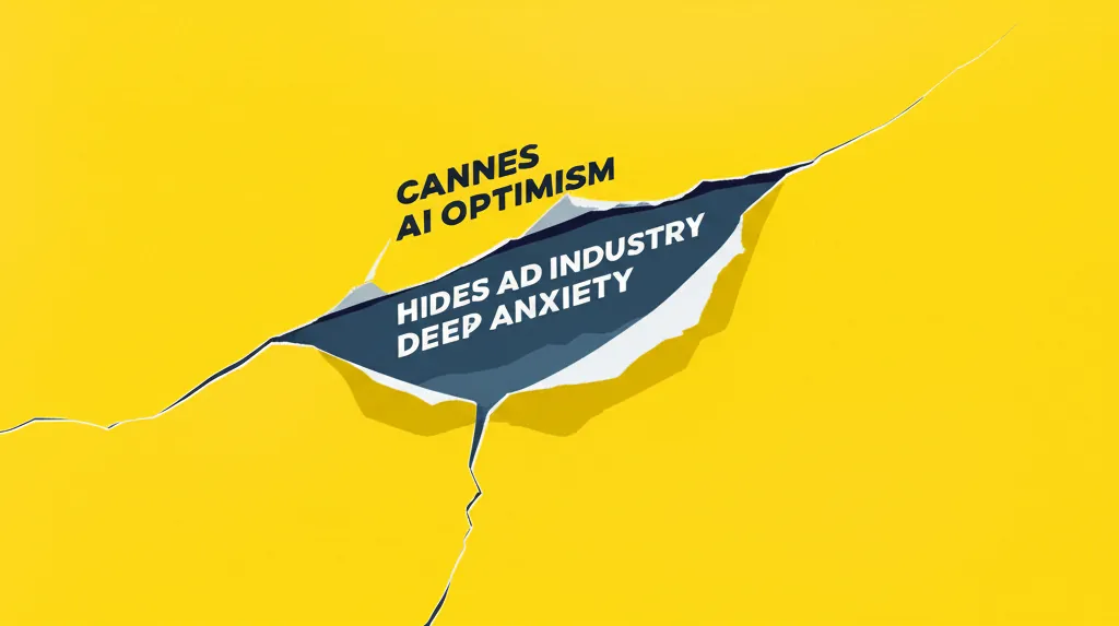 Cannes AI Optimism Hides Ad Industry Deep Anxiety