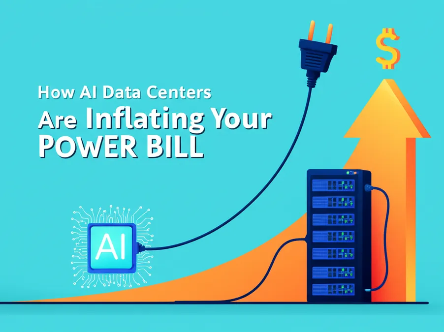 How AI Data Centers Are Inflating Your Power Bill