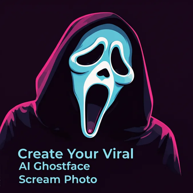 Create Your Viral AI Ghostface Scream Photo