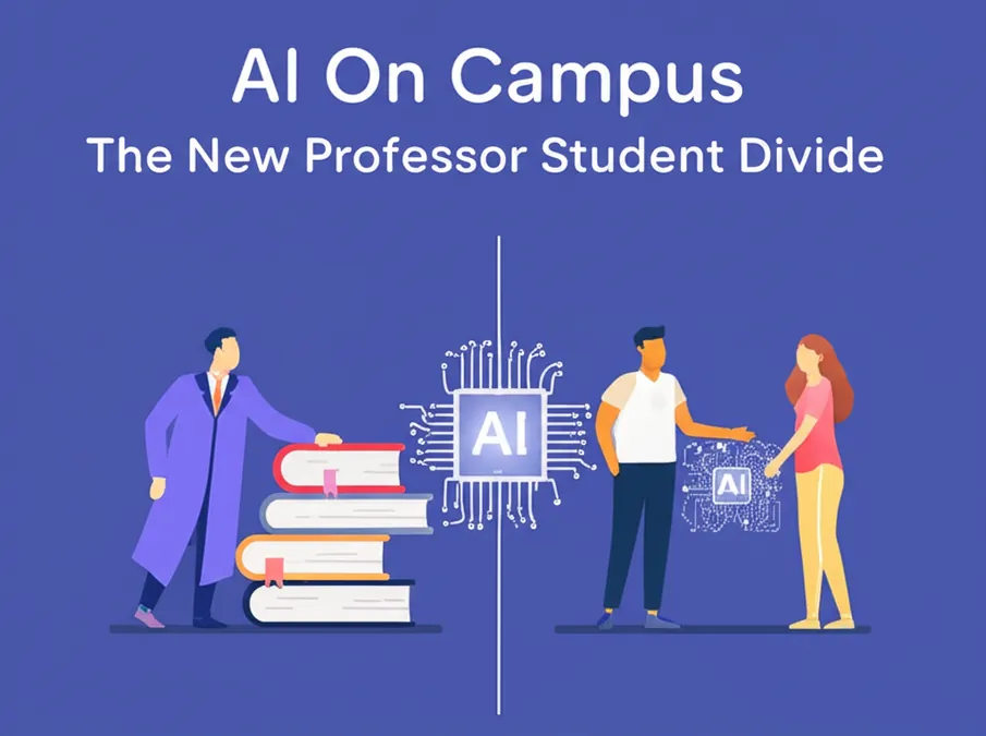 AI On Campus The New Professor Student Divide