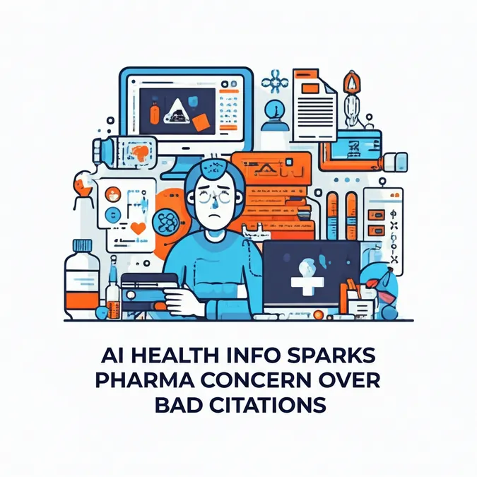 AI Health Info Sparks Pharma Concern Over Bad Citations