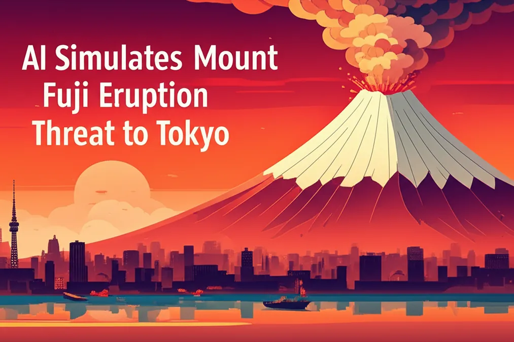 AI Simulates Mount Fuji Eruption Threat to Tokyo