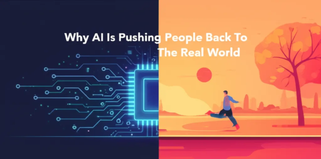 Why AI Is Pushing People Back To The Real World