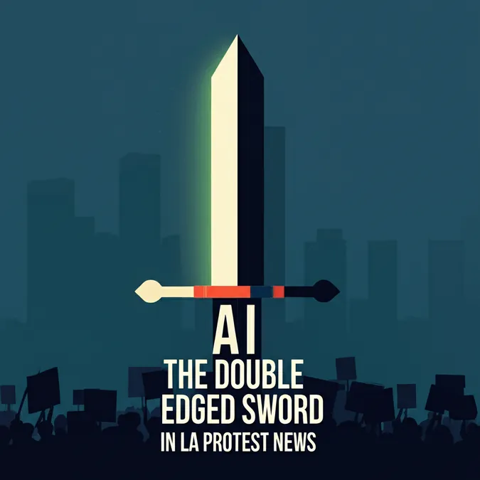 AI The Double Edged Sword In LA Protest News