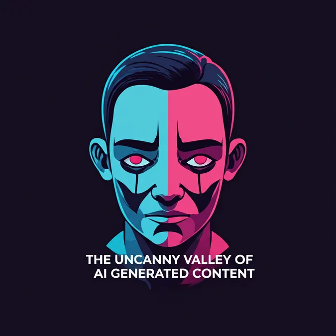 The Uncanny Valley of AI Generated Content