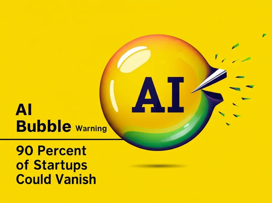 AI Bubble Warning 90 Percent of Startups Could Vanish