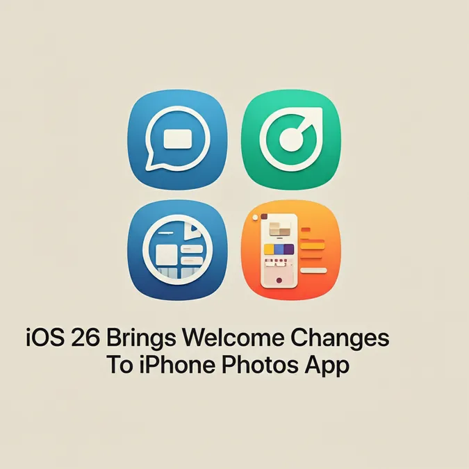 iOS 26 Brings Welcome Changes To iPhone Photos App
