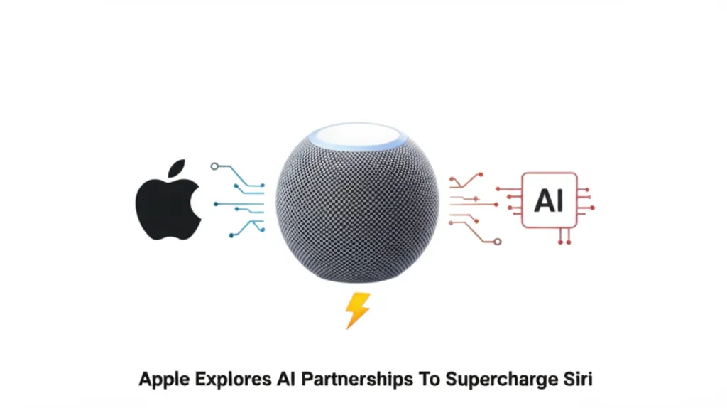Apple Explores AI Partnerships To Supercharge Siri