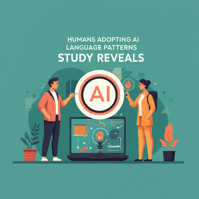 Humans Adopting AI Language Patterns Study Reveals