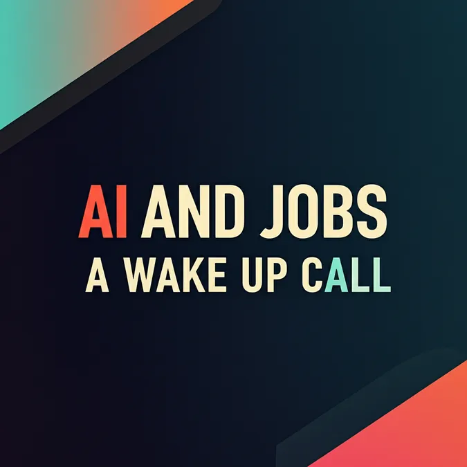 AI And Jobs A Wake Up Call