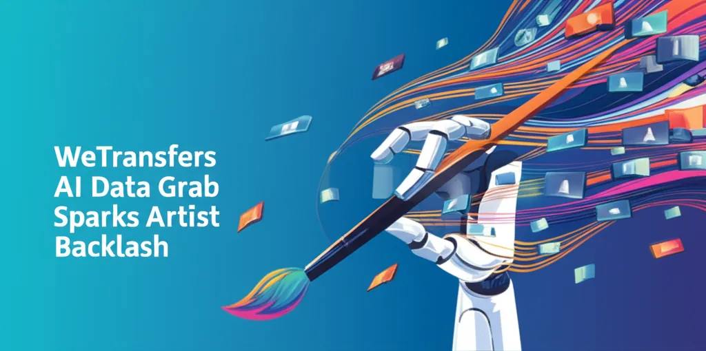 WeTransfers AI Data Grab Sparks Artist Backlash