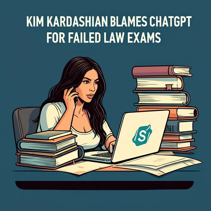 Kim Kardashian Blames ChatGPT For Failed Law Exams