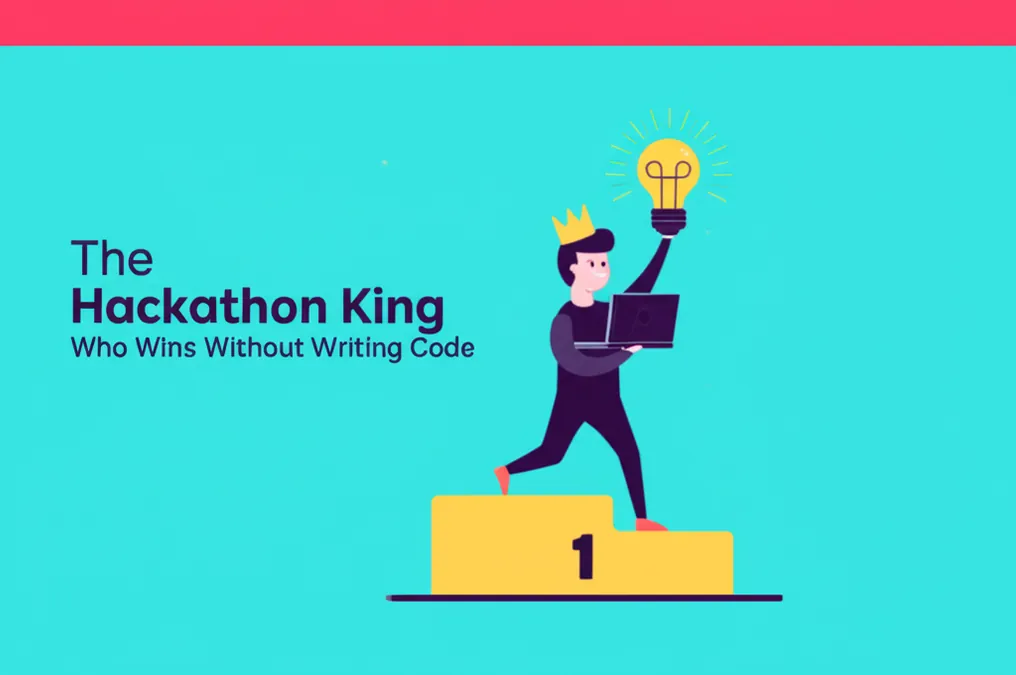 The Hackathon King Who Wins Without Writing Code