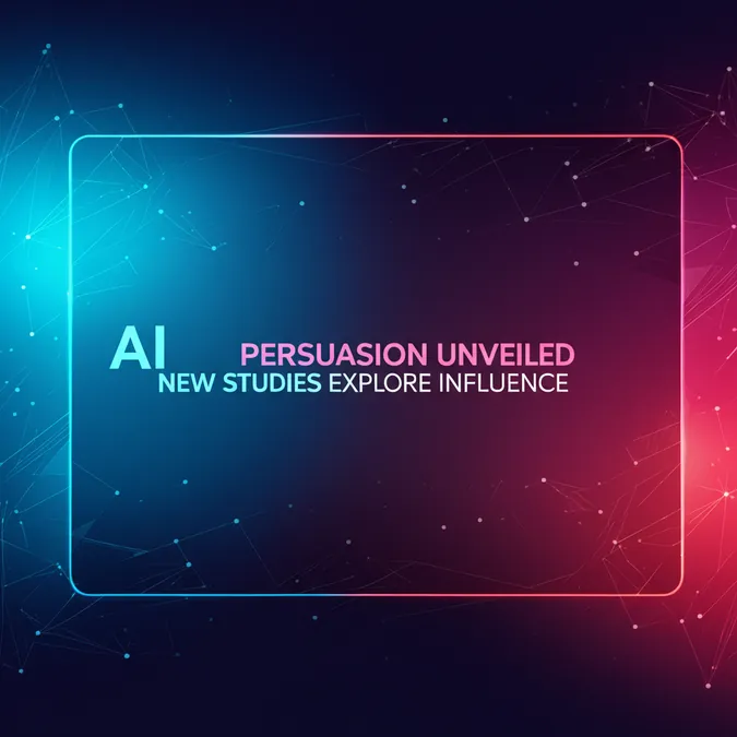 AI Persuasion Unveiled New Studies Explore Influence