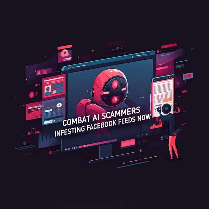 Combat AI Scammers Infesting Facebook Feeds Now