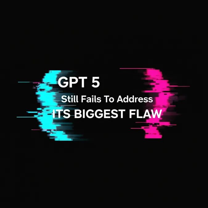 GPT 5 Still Fails To Address Its Biggest Flaw