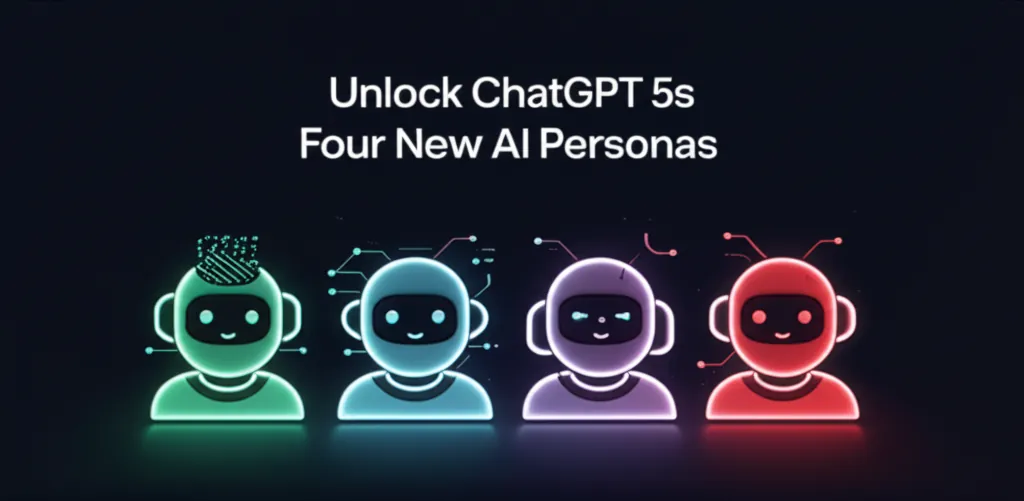 Unlock ChatGPT 5s Four New AI Personas