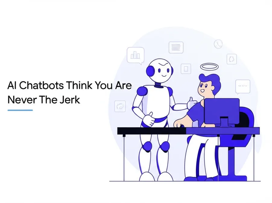 AI Chatbots Think You Are Never The Jerk