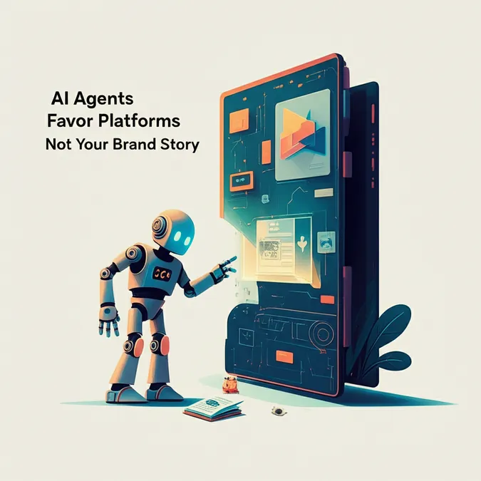 AI Agents Favor Platforms Not Your Brand Story