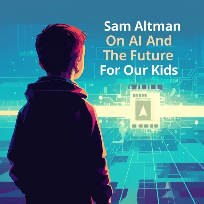 Sam Altman On AI And The Future For Our Kids
