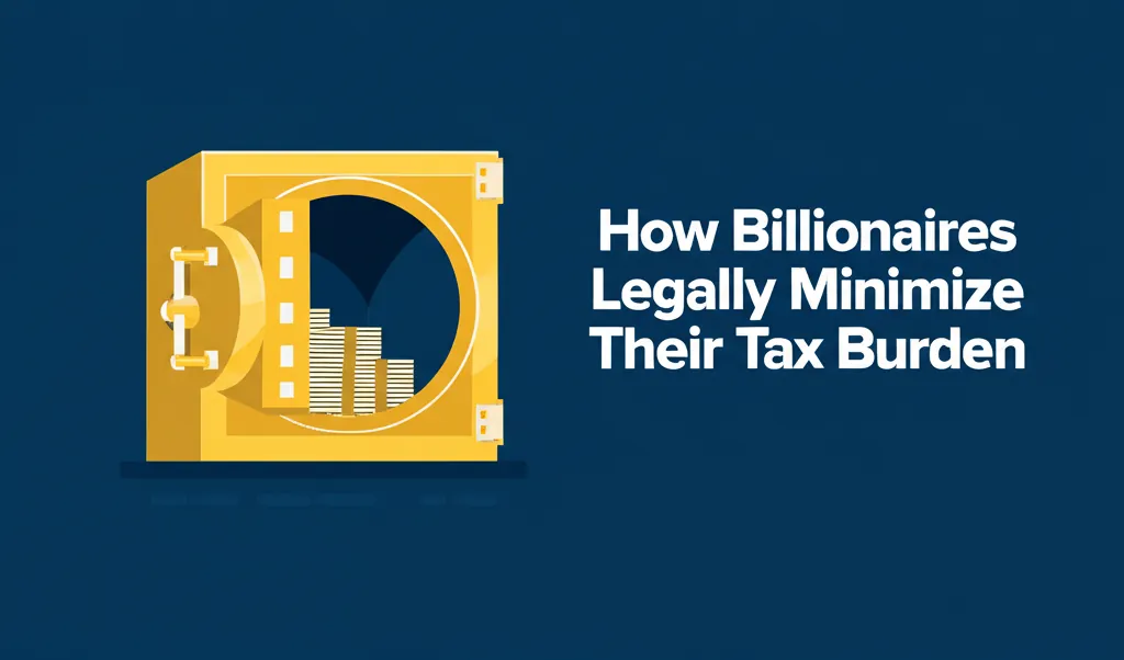 How Billionaires Legally Minimize Their Tax Burden