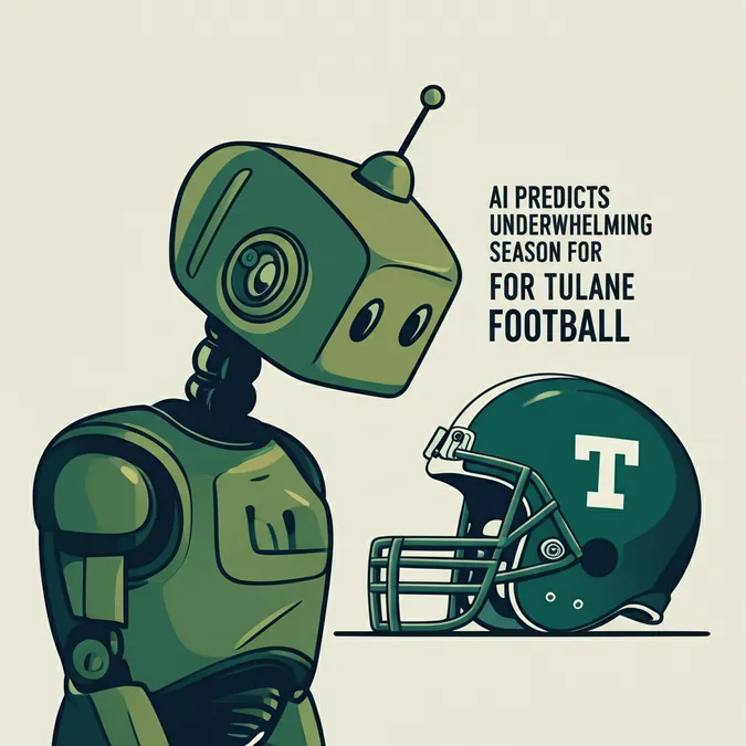 AI Predicts Underwhelming Season For Tulane Football