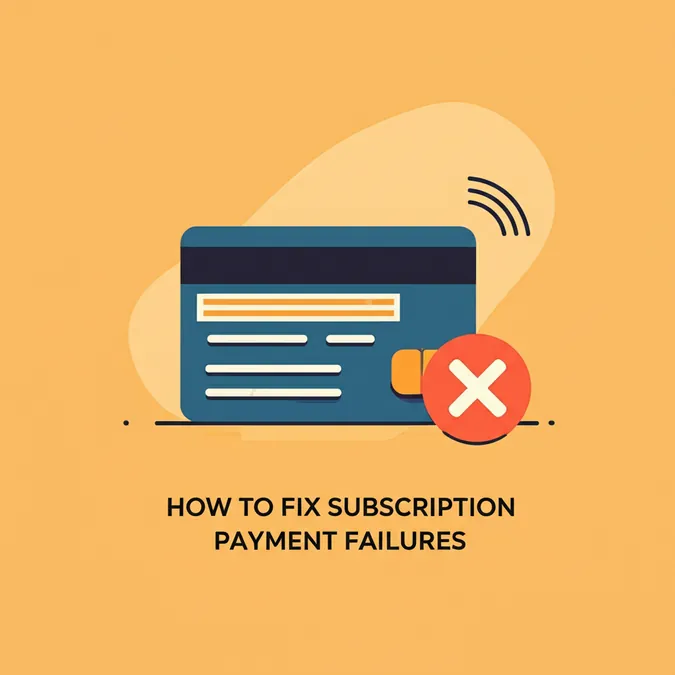 How to Fix Subscription Payment Failures