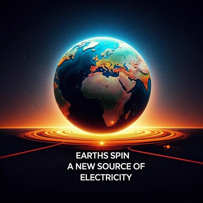 Earths Spin A New Source Of Electricity