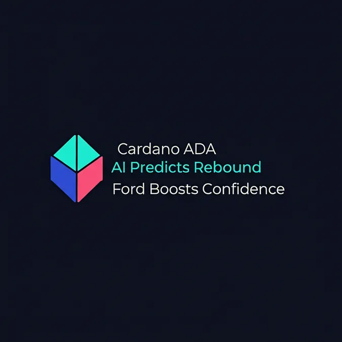 Cardano ADA AI Predicts Rebound Ford Boosts Confidence