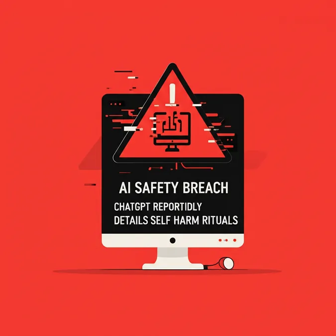 AI Safety Breach ChatGPT Reportedly Details Self Harm Rituals