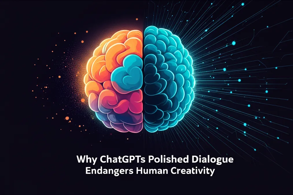 Why ChatGPTs Polished Dialogue Endangers Human Creativity