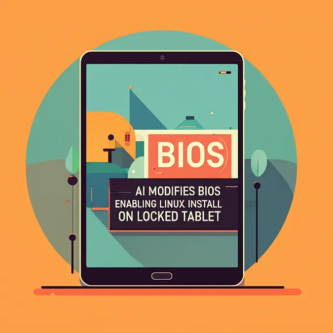 AI Modifies BIOS Enabling Linux Install On Locked Tablet