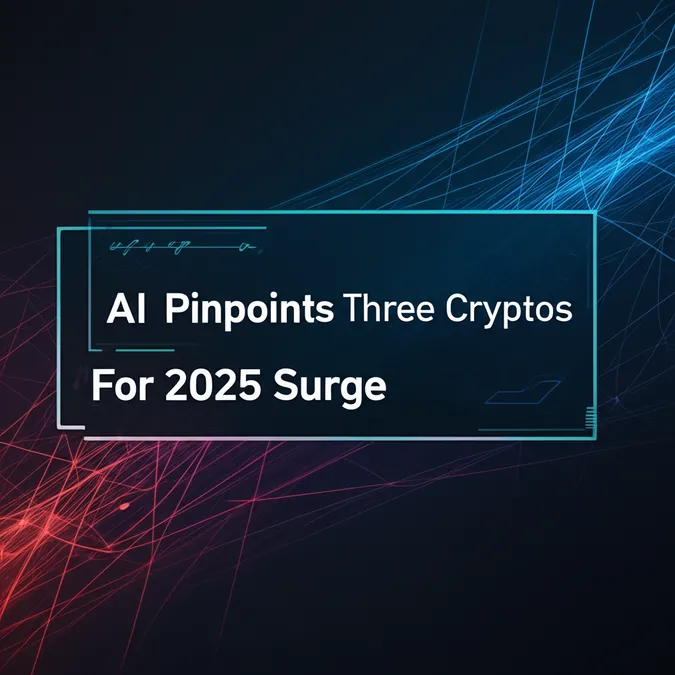AI Pinpoints Three Cryptos For 2025 Surge