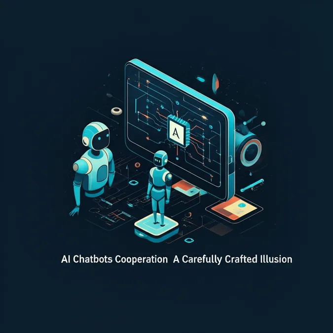 AI Chatbots Cooperation A Carefully Crafted Illusion