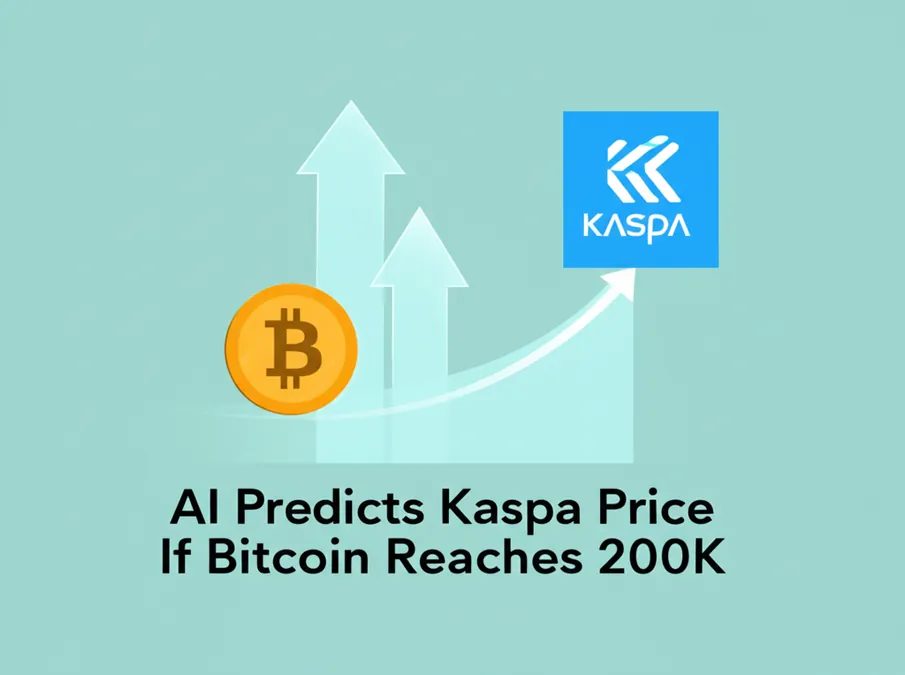 AI Predicts Kaspa Price If Bitcoin Reaches 200K