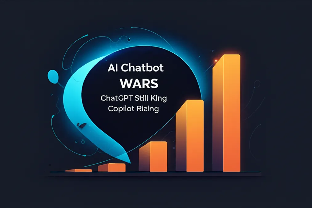 AI Chatbot Wars ChatGPT Still King Copilot Rising