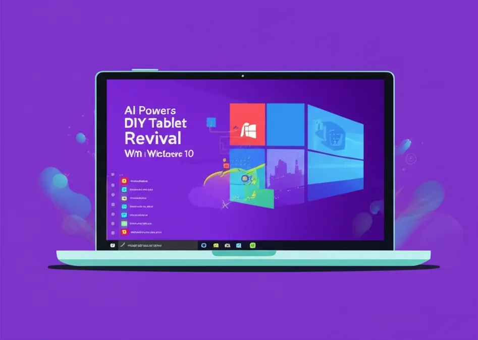 AI Powers DIY Tablet Revival With Windows 10