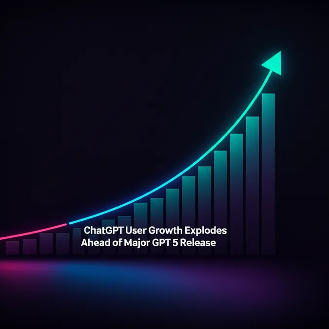ChatGPT User Growth Explodes Ahead of Major GPT 5 Release