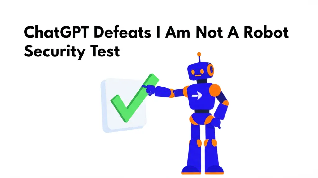 ChatGPT Defeats I Am Not A Robot Security Test