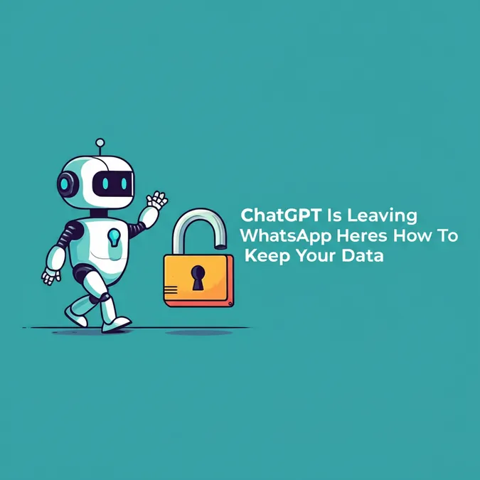 ChatGPT Is Leaving WhatsApp Heres How To Keep Your Data