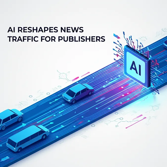 AI Reshapes News Traffic For Publishers