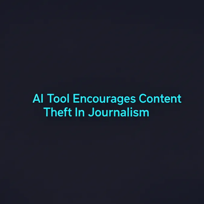 AI Tool Encourages Content Theft In Journalism