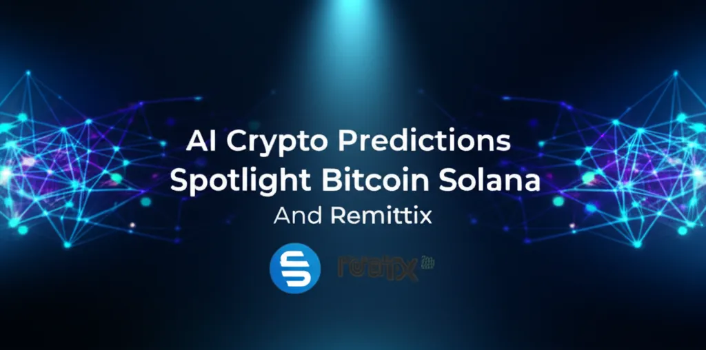 AI Crypto Predictions Spotlight Bitcoin Solana And Remittix