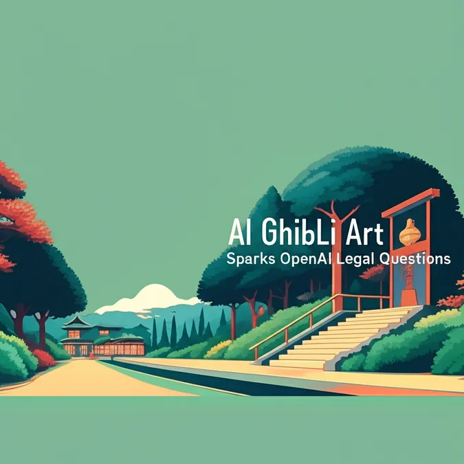 AI Ghibli Art Sparks OpenAI Legal Questions